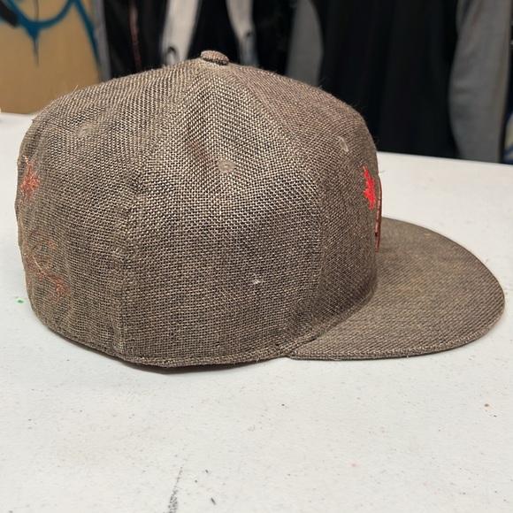 *Rare* Limited Edition Grassroots x Hemp Hoodlamb Fitted Cap 7 ¾ - Picture 4 of 7